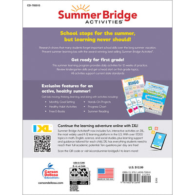 Summer Bridge Activities K-1