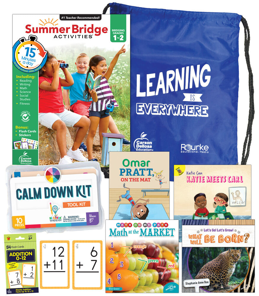 Summer Bridge Essentials Backpack & Calm Down Kit 1-2