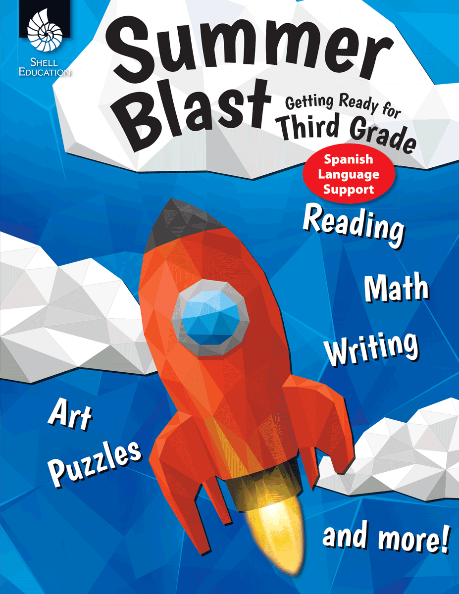 Summer Blast: Getting Ready for Third Grade (Spanish)