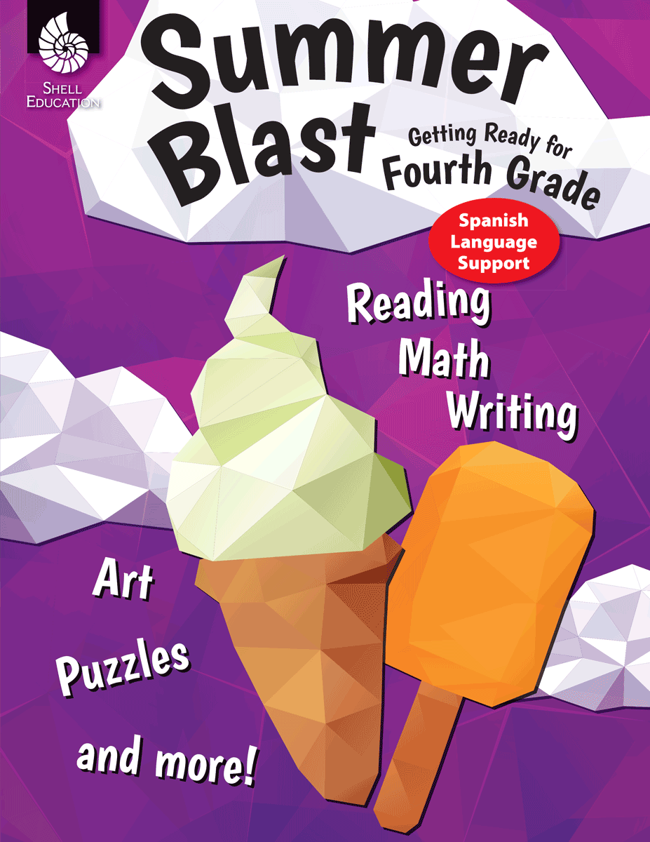 Summer Blast: Getting Ready for Fourth Grade (Spanish)