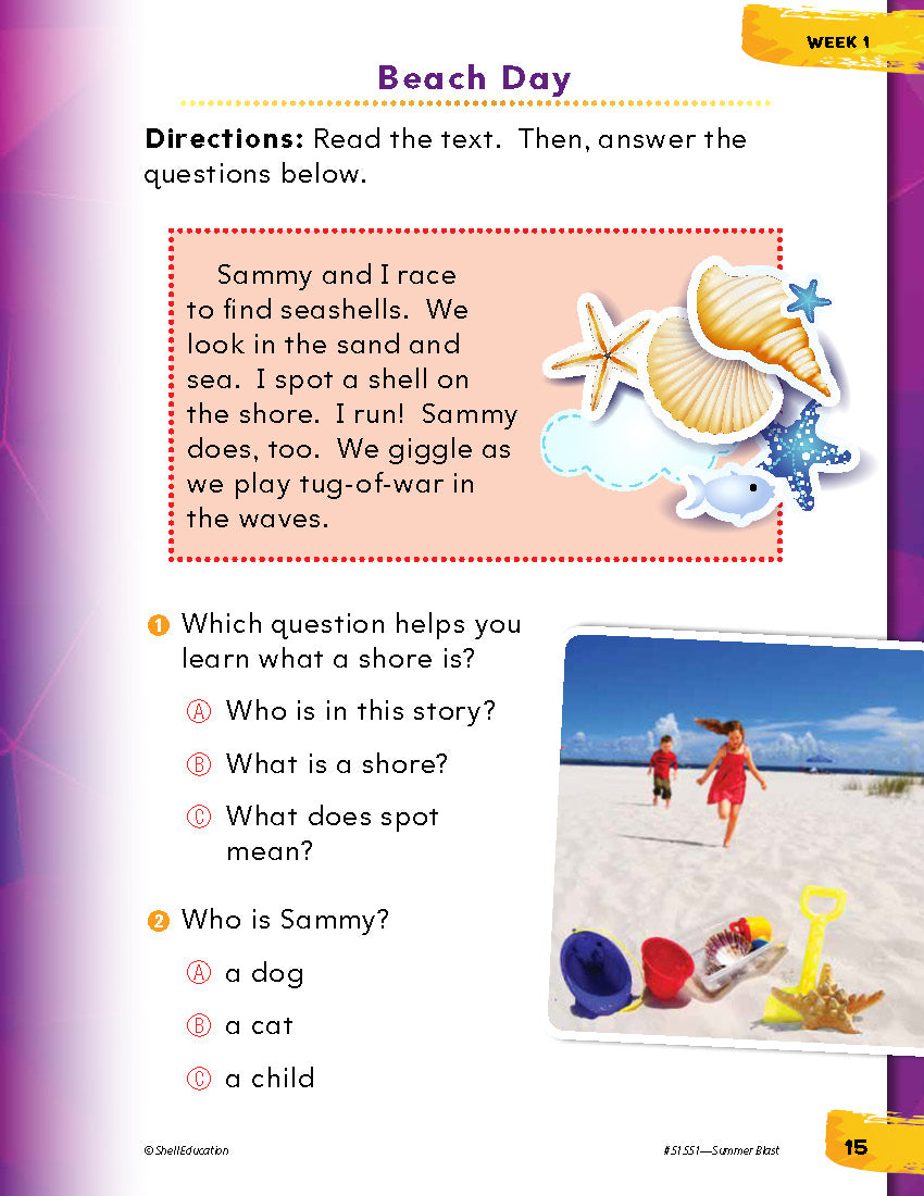 Summer Blast: Getting Ready for First Grade