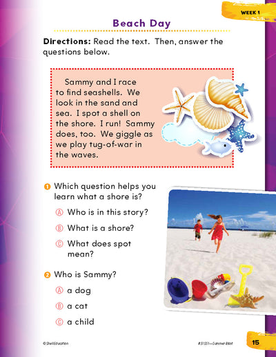 Summer Blast: Getting Ready for First Grade