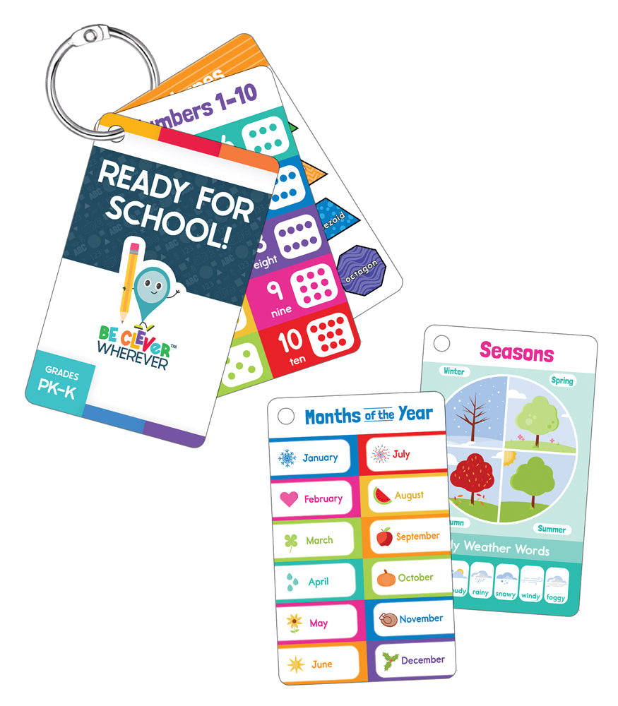 Be Clever Wherever Things on Rings: Ready for School! Grades PK-K