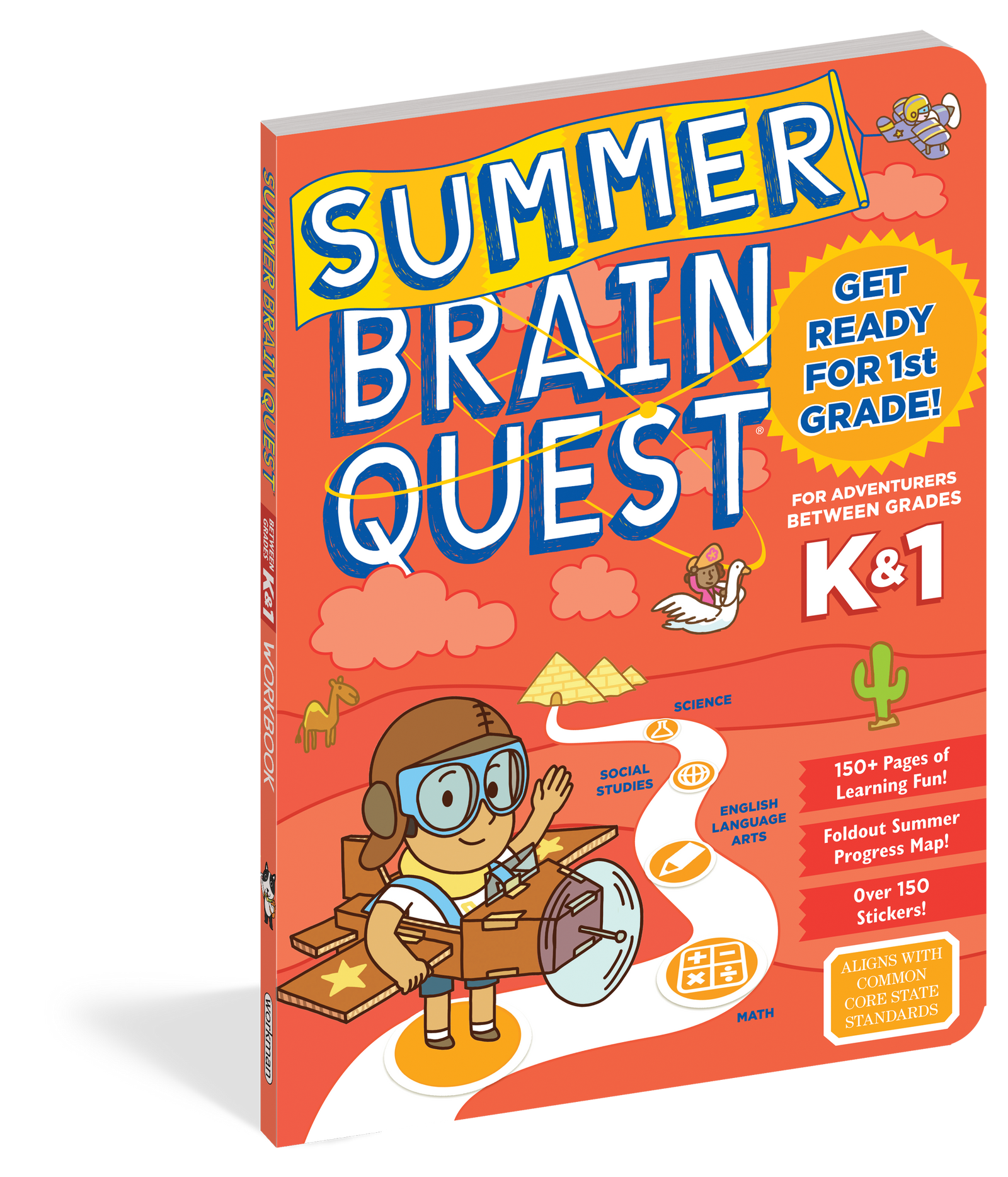 Summer Brain Quest: Grade K  & 1
