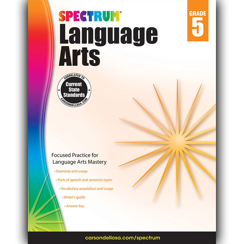 Spectrum Language Arts, Grade 5