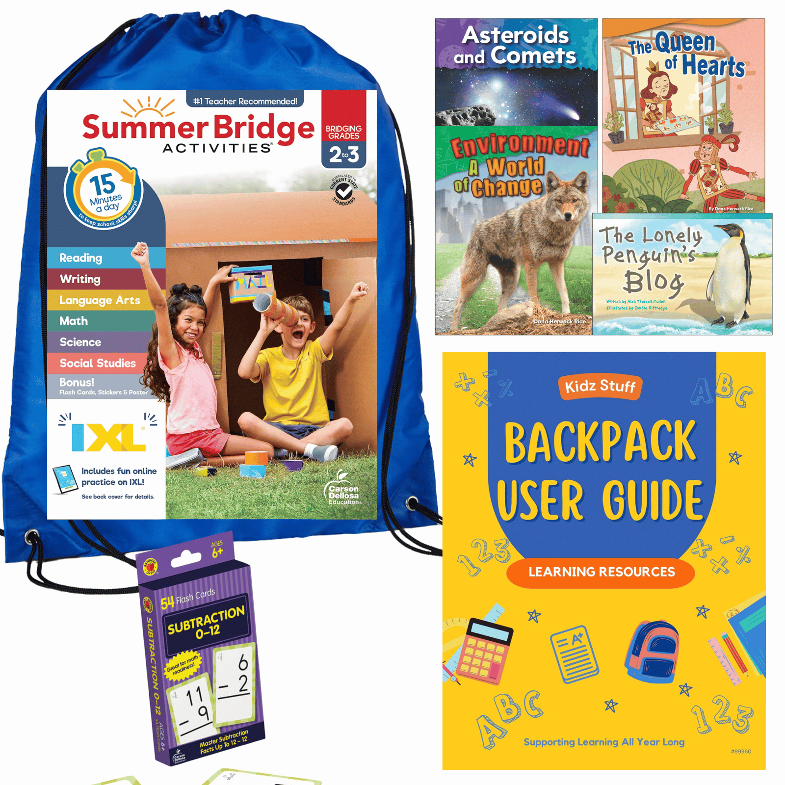 Summer Essential Backpack w/ Summer Bridge Activities 2-3