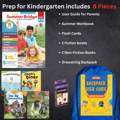 Summer Essential Backpack w/ Summer Bridge Activities PK-K