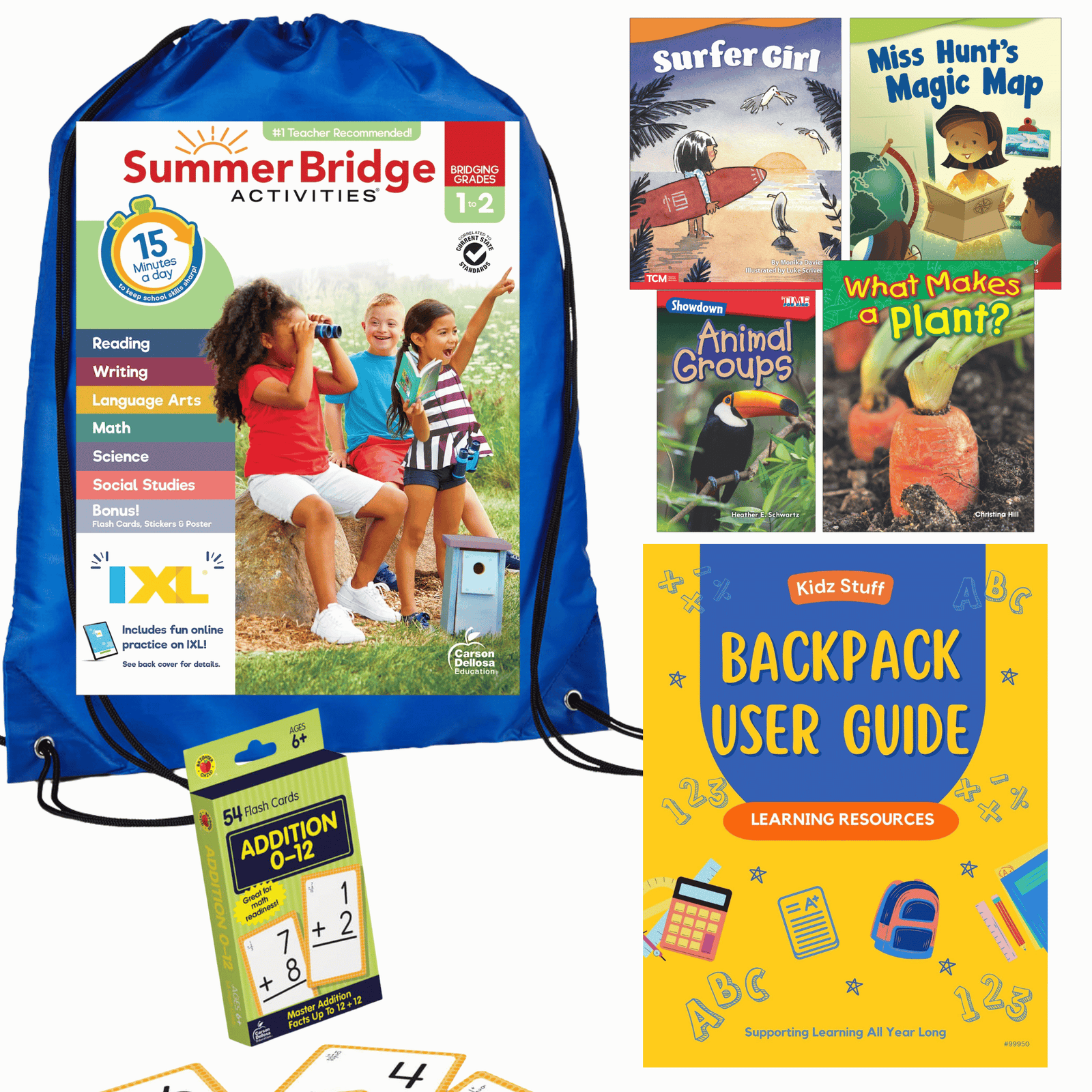 Summer Essential Backpack w/ Summer Bridge Activities 1-2