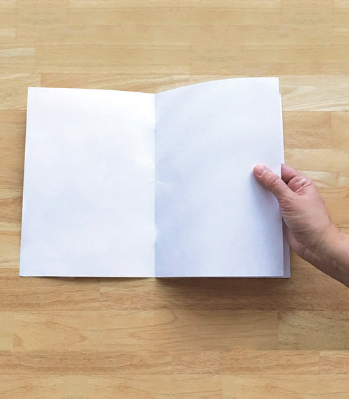 Rectangle Blank Book for Young Authors, Grades K - 3