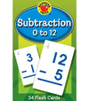 Subtraction 0 to 12 Flash Cards (Brighter Child)