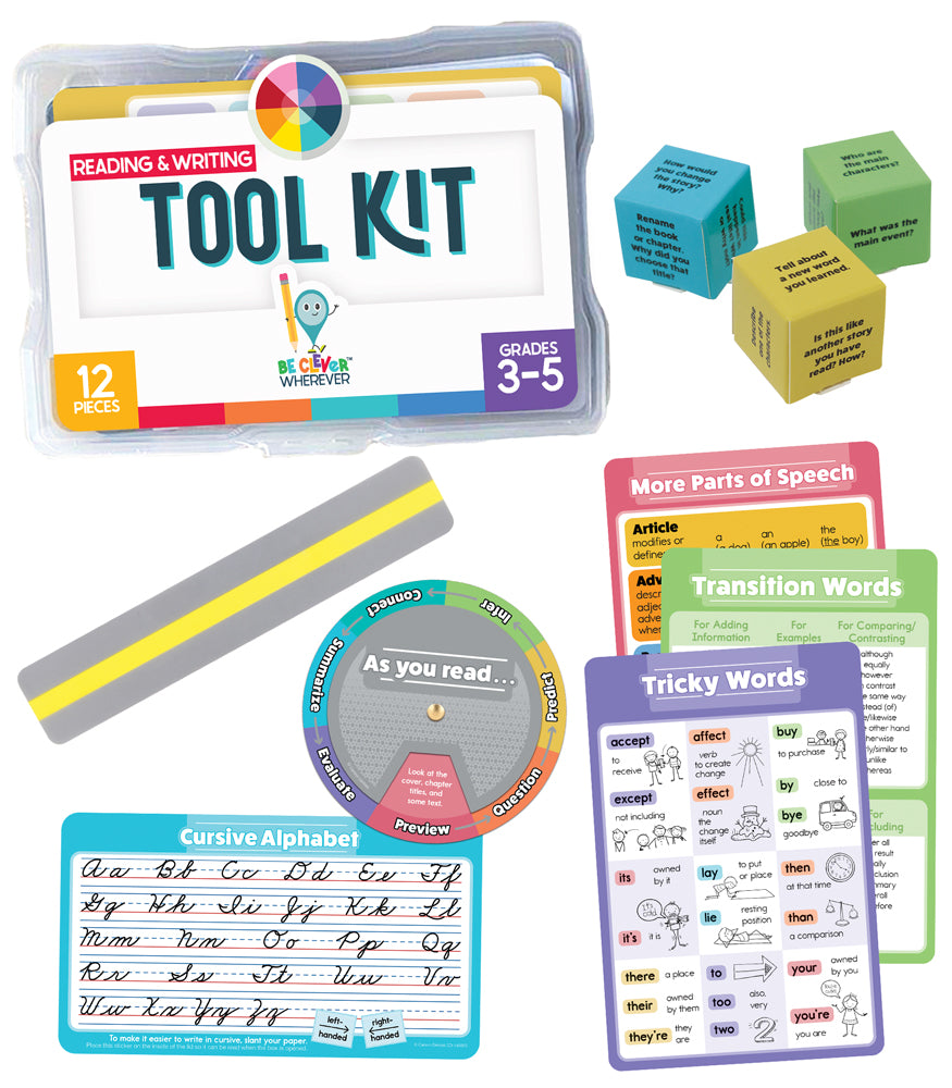 Be Clever Wherever Reading & Writing Tool Kit Grades 3-5