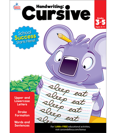 Handwriting: Cursive Workbook (Brighter Child)