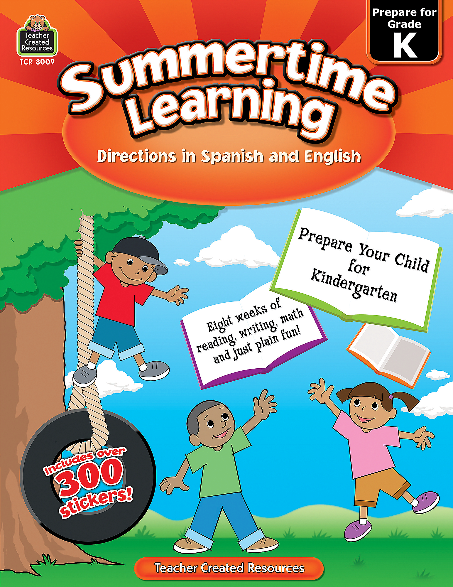 Summertime Learning: English and Spanish (Prep. for Gr. K)