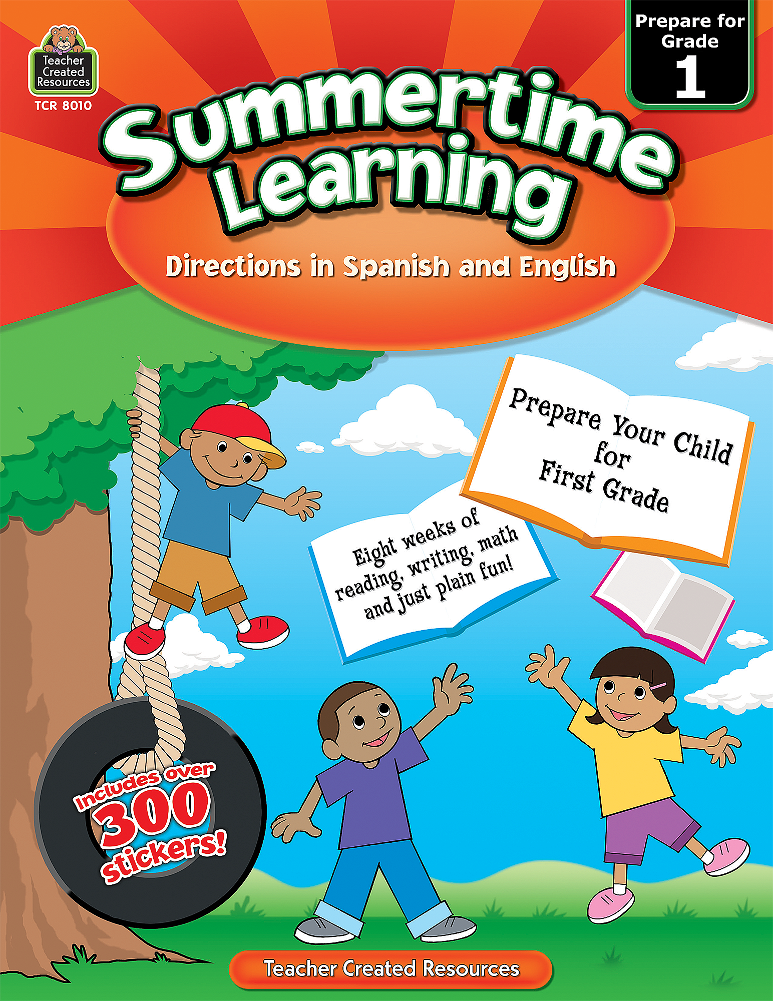 Summertime Learning: English and Spanish (Prep. for Gr. 1)