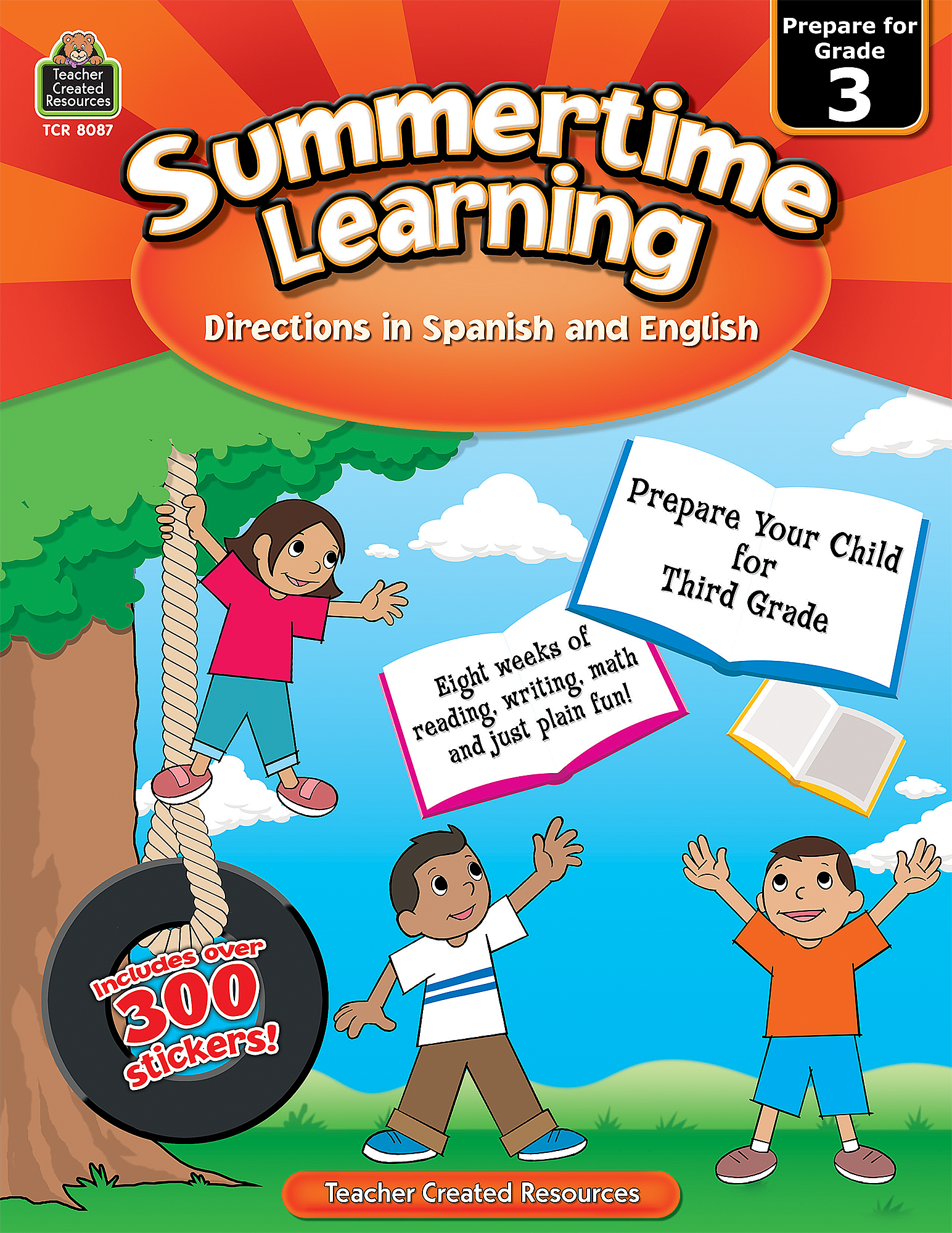 Summertime Learning: English and Spanish (Prep. for Gr. 3)