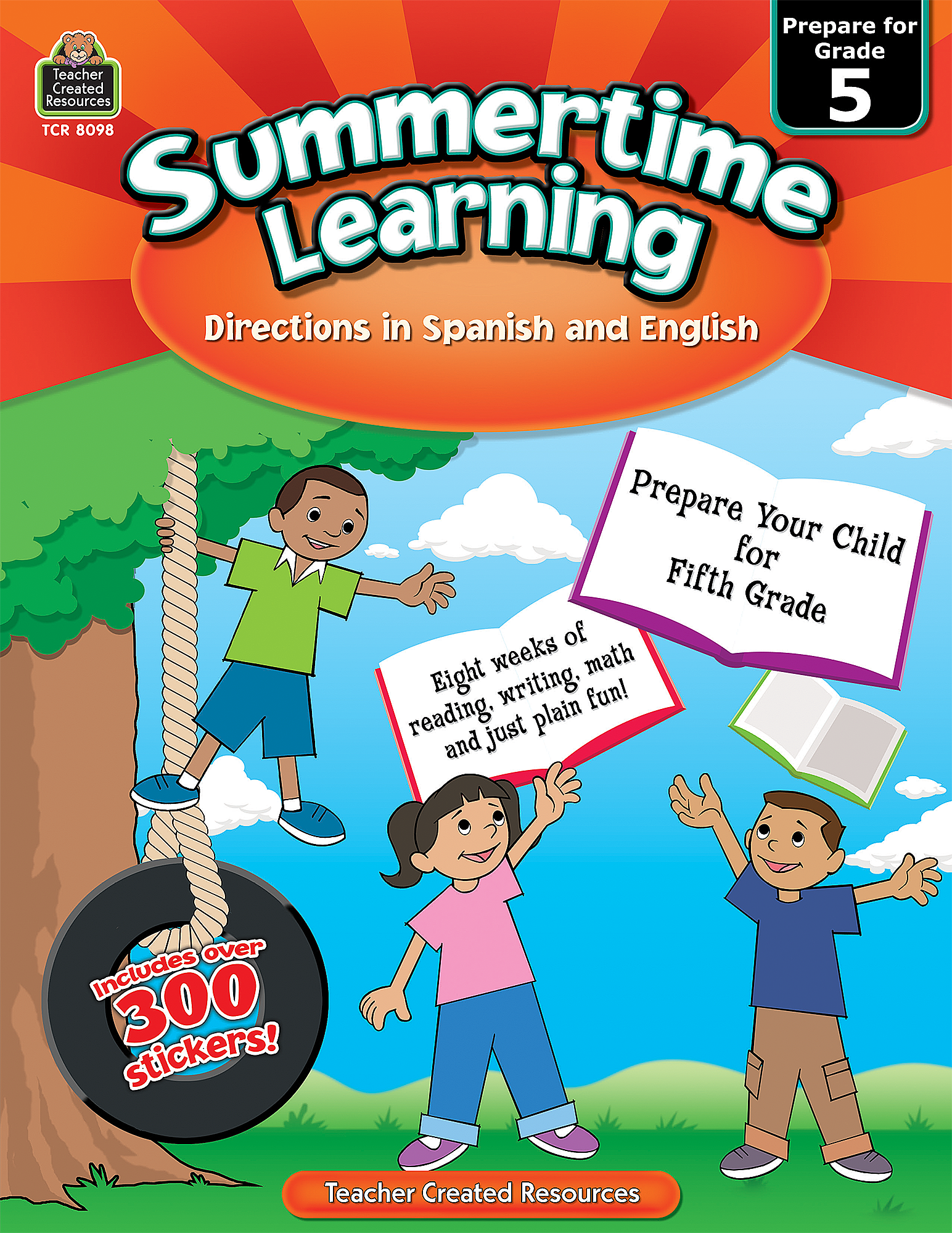 Summertime Learning: English and Spanish (Prep. for Gr. 5)