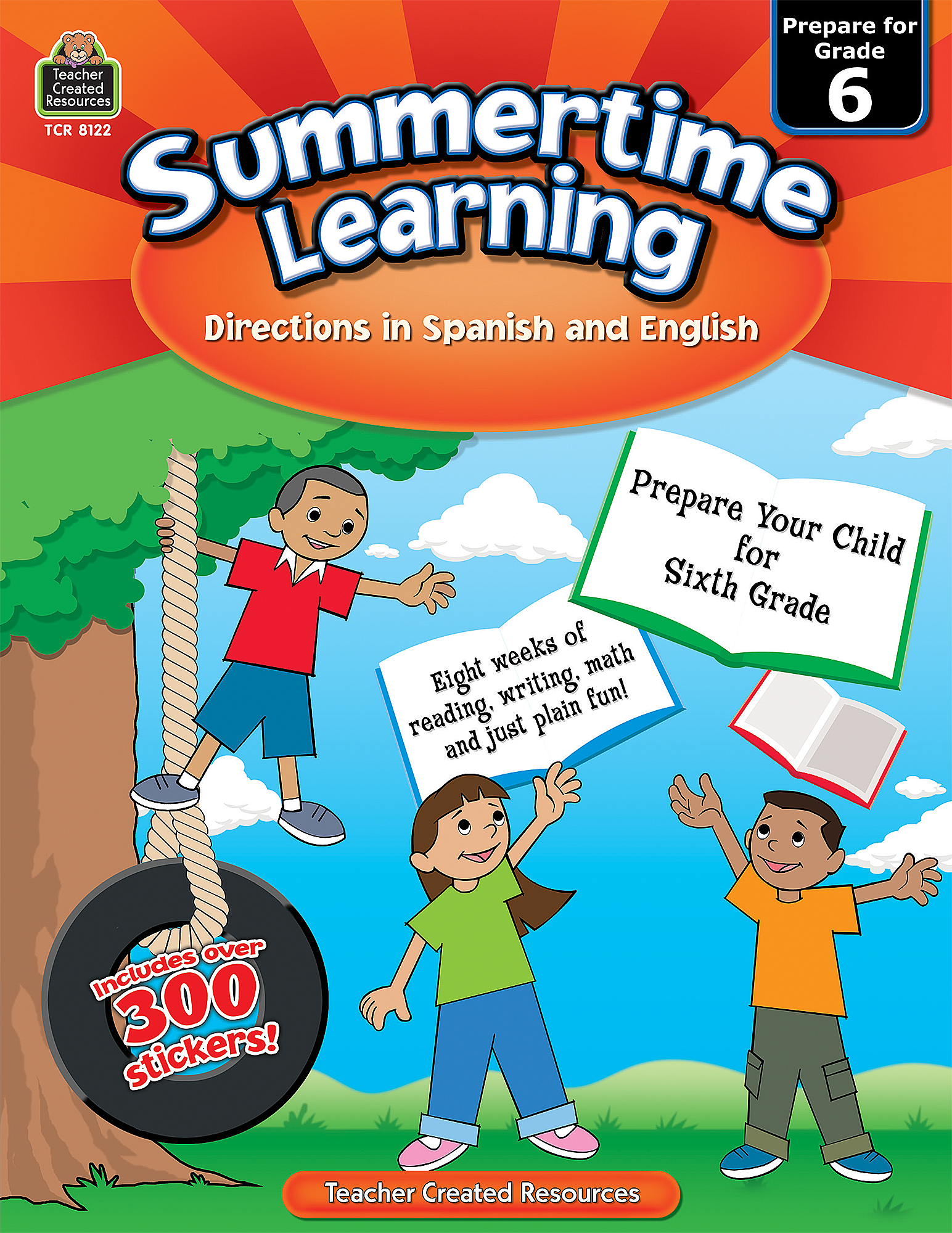 Summertime Learning: English and Spanish (Prep. for Gr. 6)
