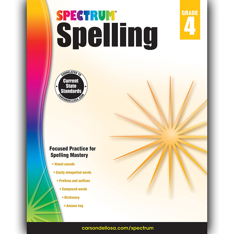 Spectrum Spelling, Grade 4