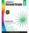Spectrum Second Grade Math, Lang Arts, Reading 2