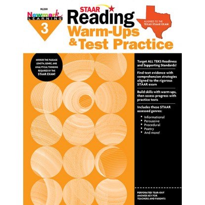 STAAR Reading Warm-Ups Test Practice Grade 3